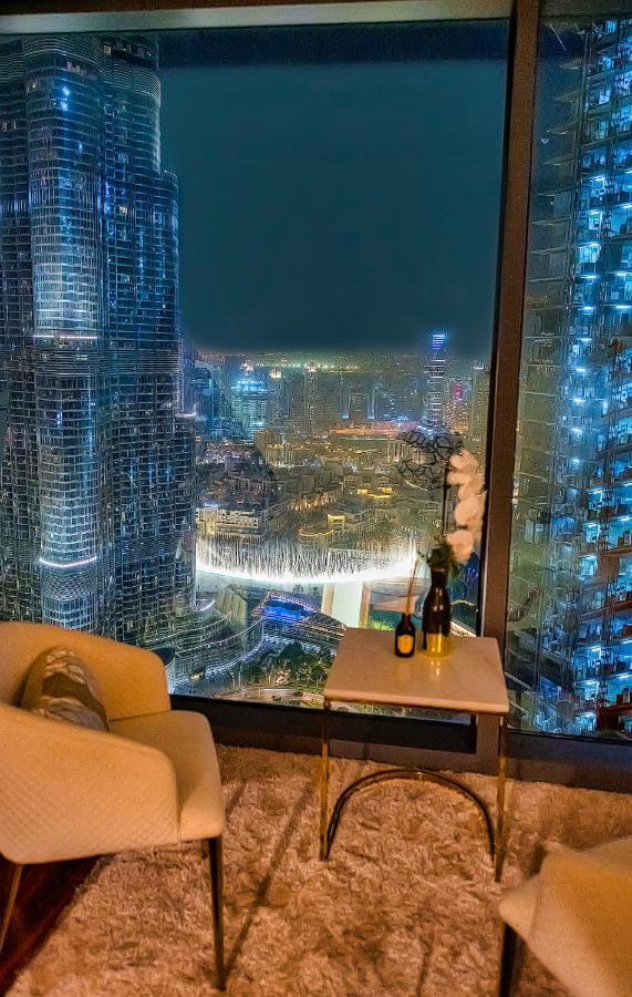 First Class 3Br With Full Burj Khalifa And Fountain View 迪拜 外观 照片