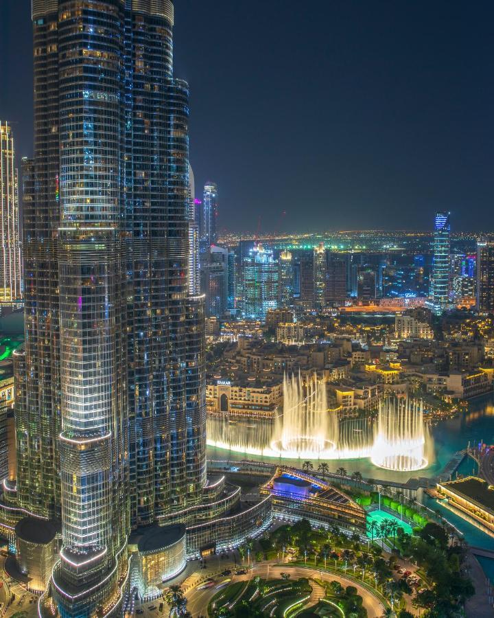 First Class 3Br With Full Burj Khalifa And Fountain View 迪拜 外观 照片