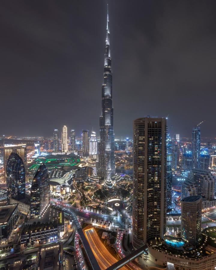 First Class 3Br With Full Burj Khalifa And Fountain View 迪拜 外观 照片
