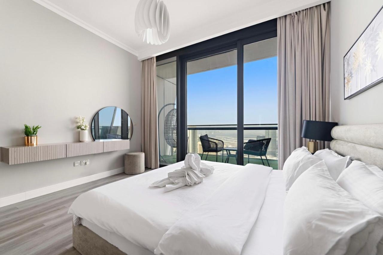 First Class 3Br With Full Burj Khalifa And Fountain View 迪拜 外观 照片