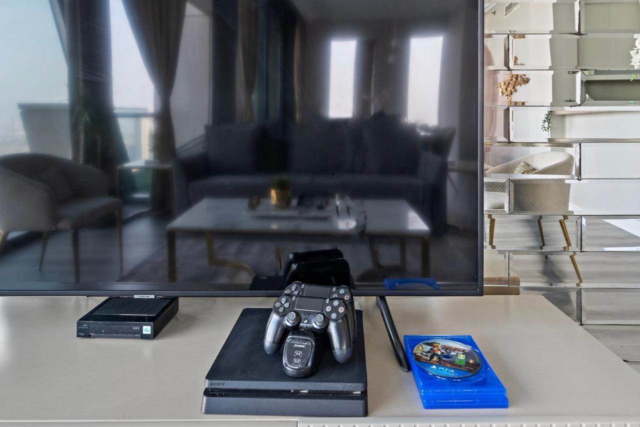 First Class 3Br With Full Burj Khalifa And Fountain View 迪拜 外观 照片