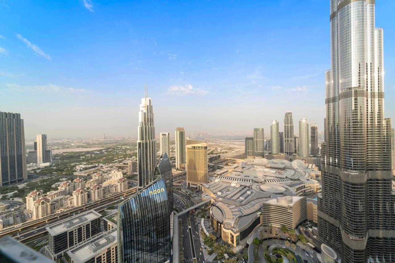 First Class 3Br With Full Burj Khalifa And Fountain View 迪拜 外观 照片