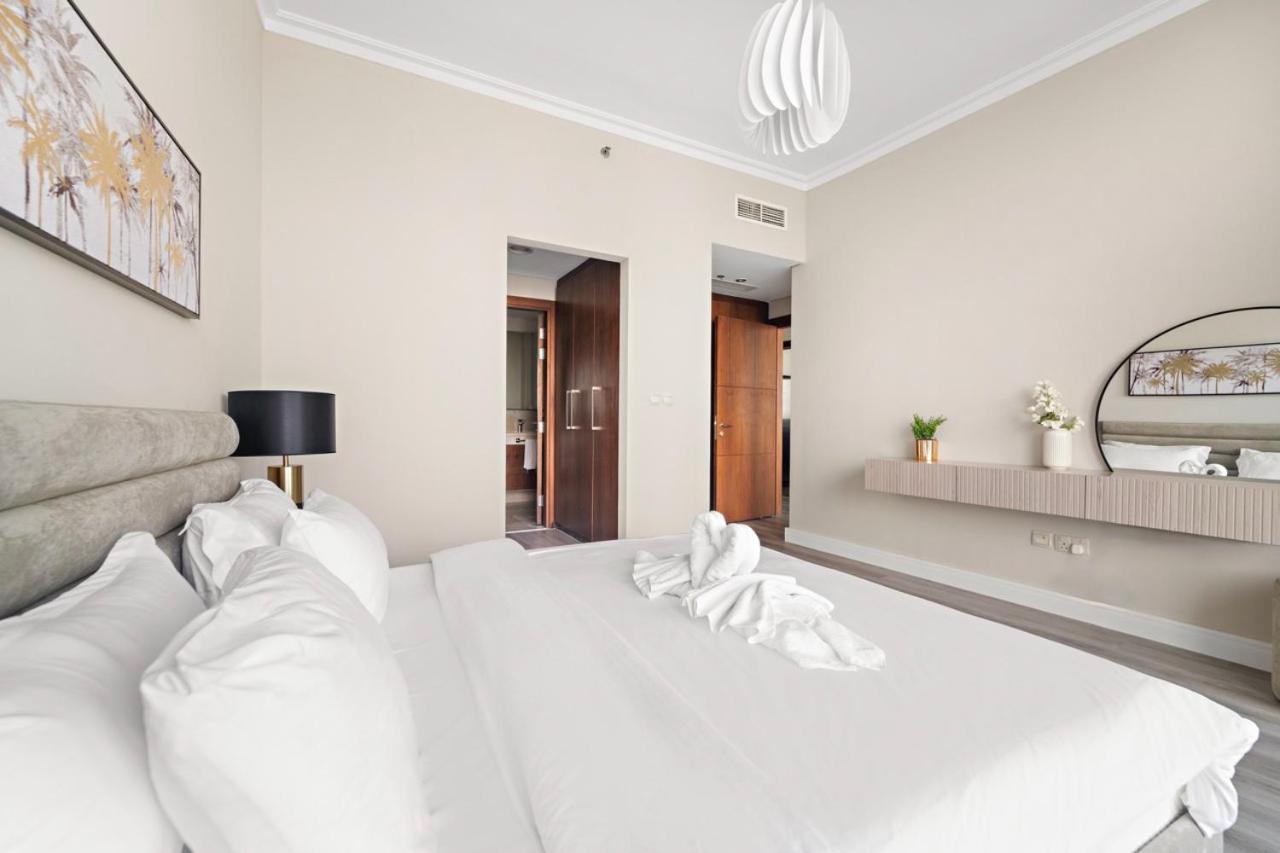 First Class 3Br With Full Burj Khalifa And Fountain View 迪拜 外观 照片