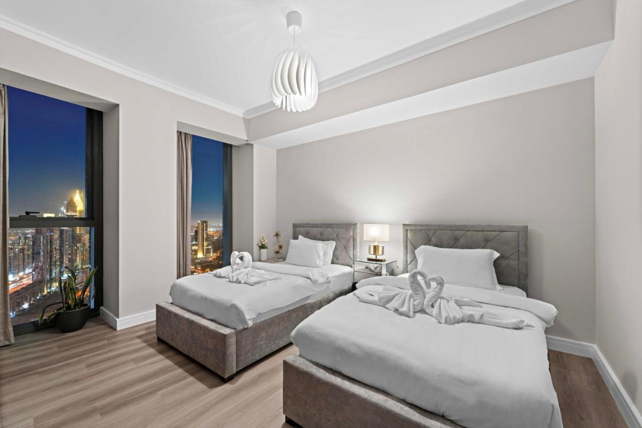First Class 3Br With Full Burj Khalifa And Fountain View 迪拜 外观 照片