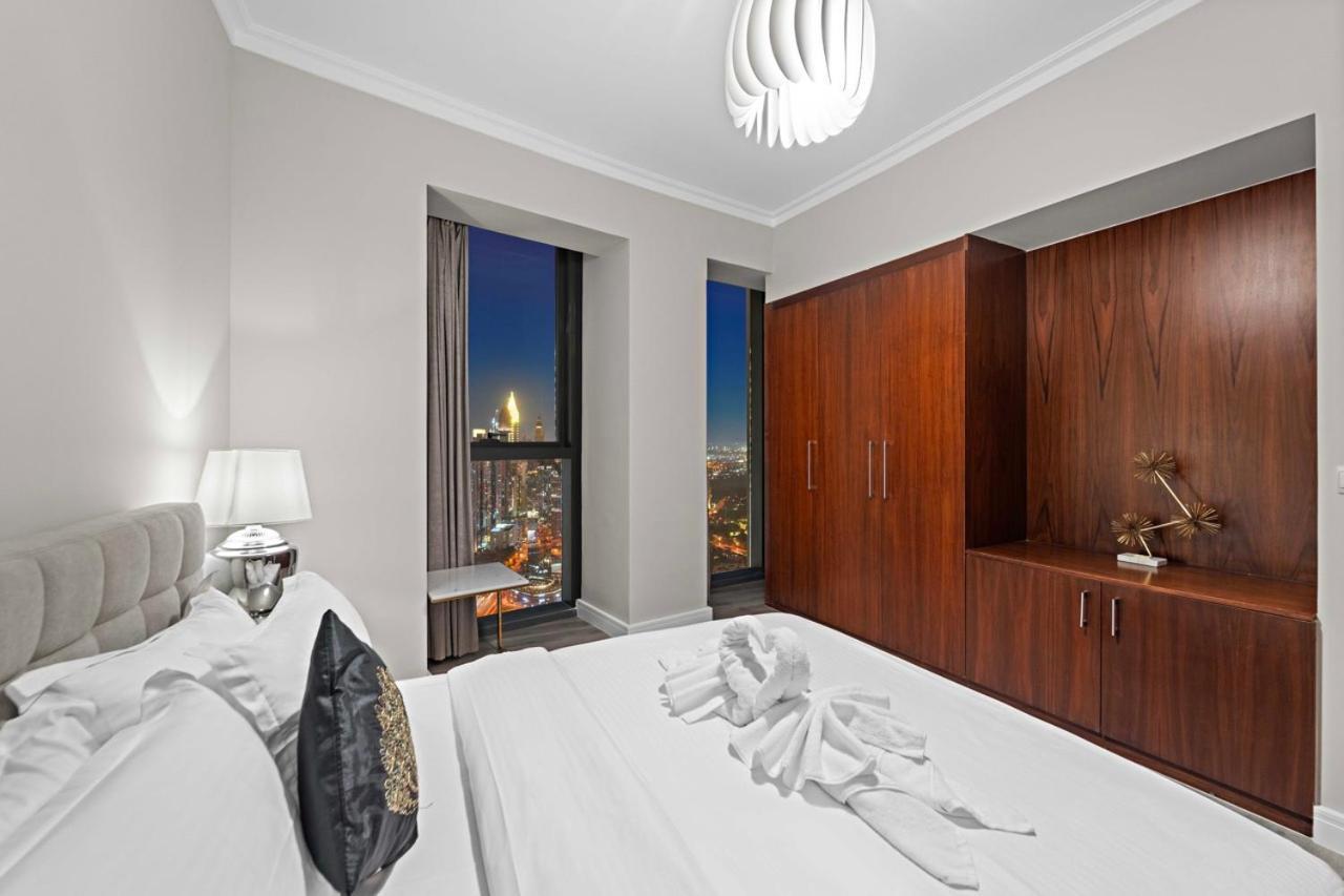 First Class 3Br With Full Burj Khalifa And Fountain View 迪拜 外观 照片