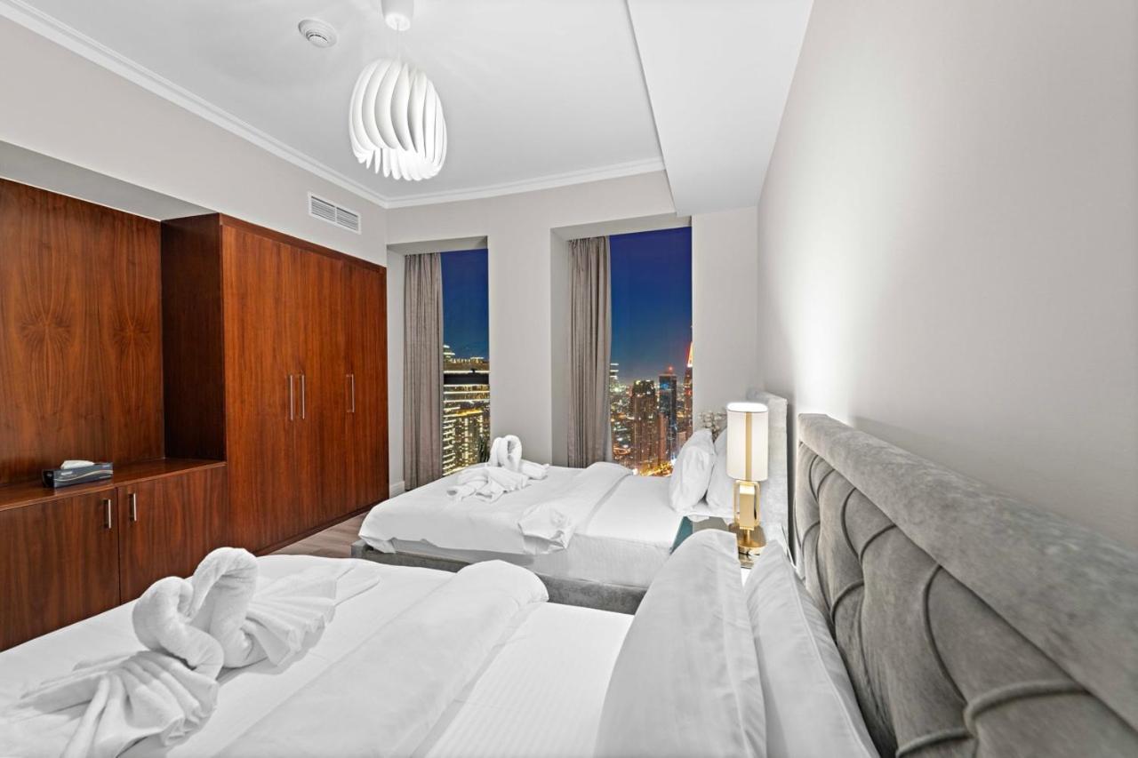 First Class 3Br With Full Burj Khalifa And Fountain View 迪拜 外观 照片