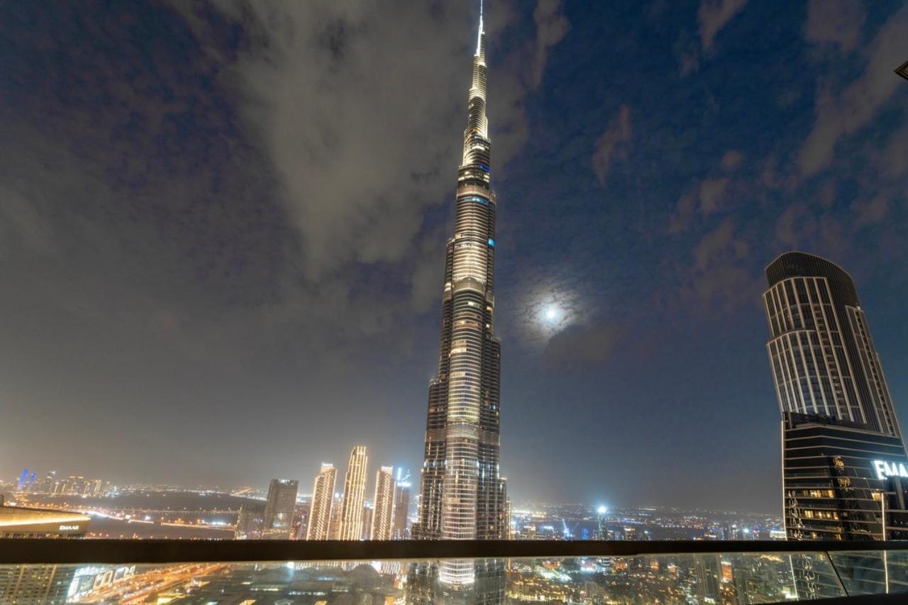 First Class 3Br With Full Burj Khalifa And Fountain View 迪拜 外观 照片