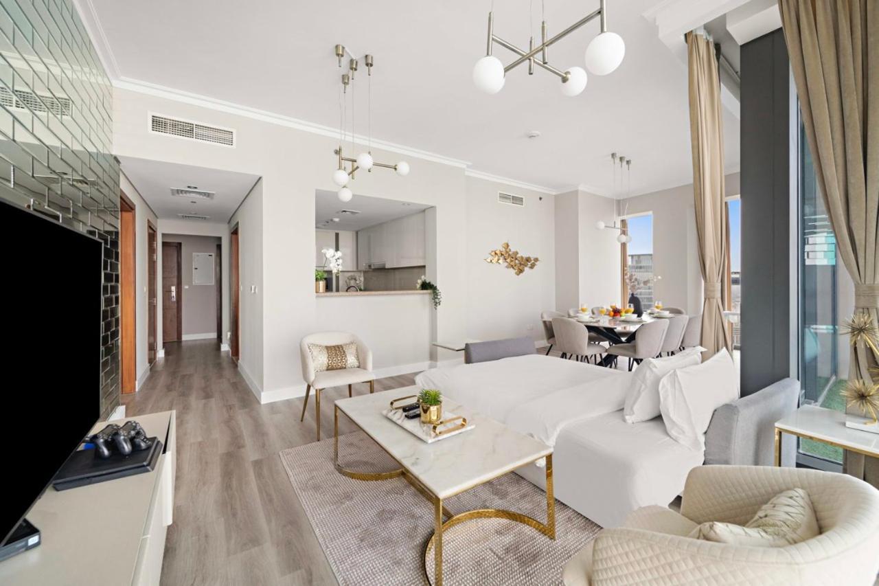 First Class 3Br With Full Burj Khalifa And Fountain View 迪拜 外观 照片