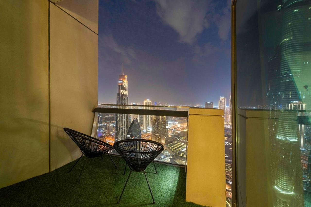 First Class 3Br With Full Burj Khalifa And Fountain View 迪拜 外观 照片