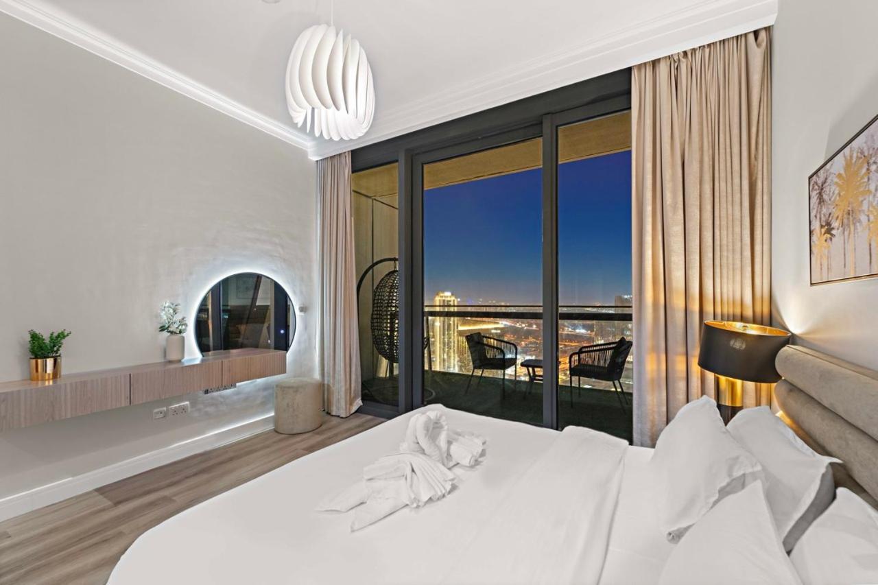 First Class 3Br With Full Burj Khalifa And Fountain View 迪拜 外观 照片