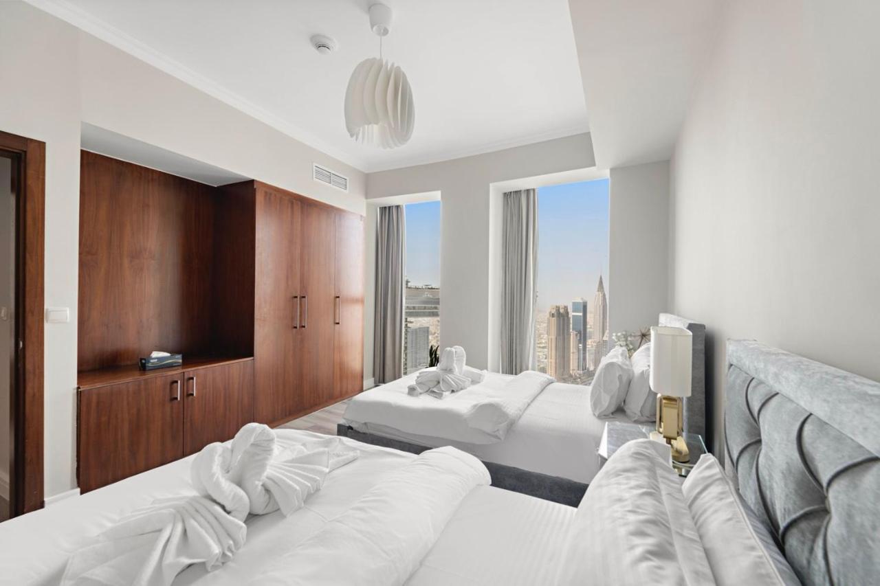 First Class 3Br With Full Burj Khalifa And Fountain View 迪拜 外观 照片
