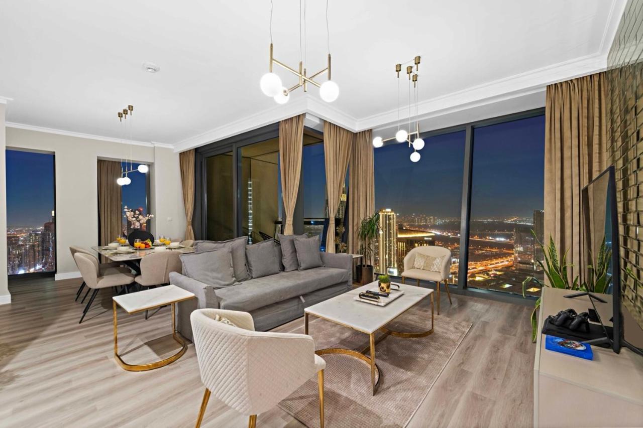 First Class 3Br With Full Burj Khalifa And Fountain View 迪拜 外观 照片